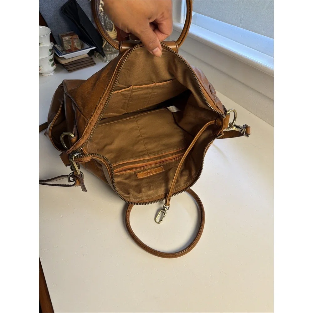 Hobo‎ Int'l Toffee Leather Sheila Med-lg Shoulder Crossbody Bag